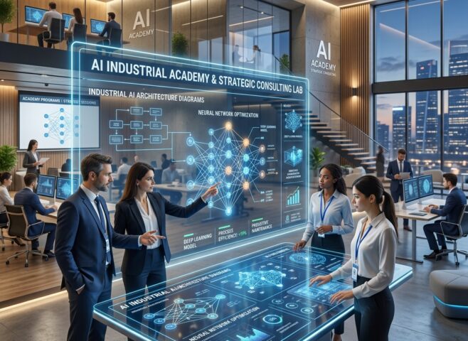 Corporate AI strategy consulting and engineer academy training