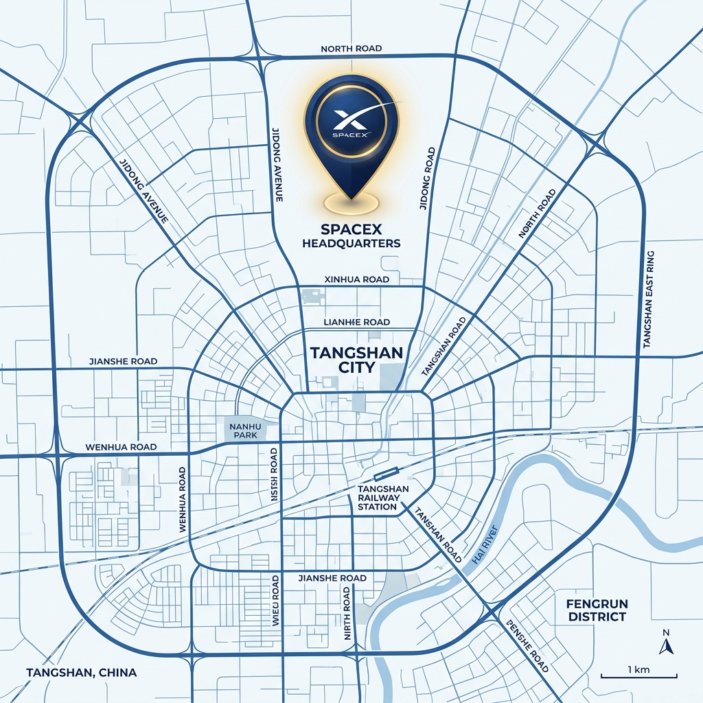 Spacex Tangshan Corporate Map