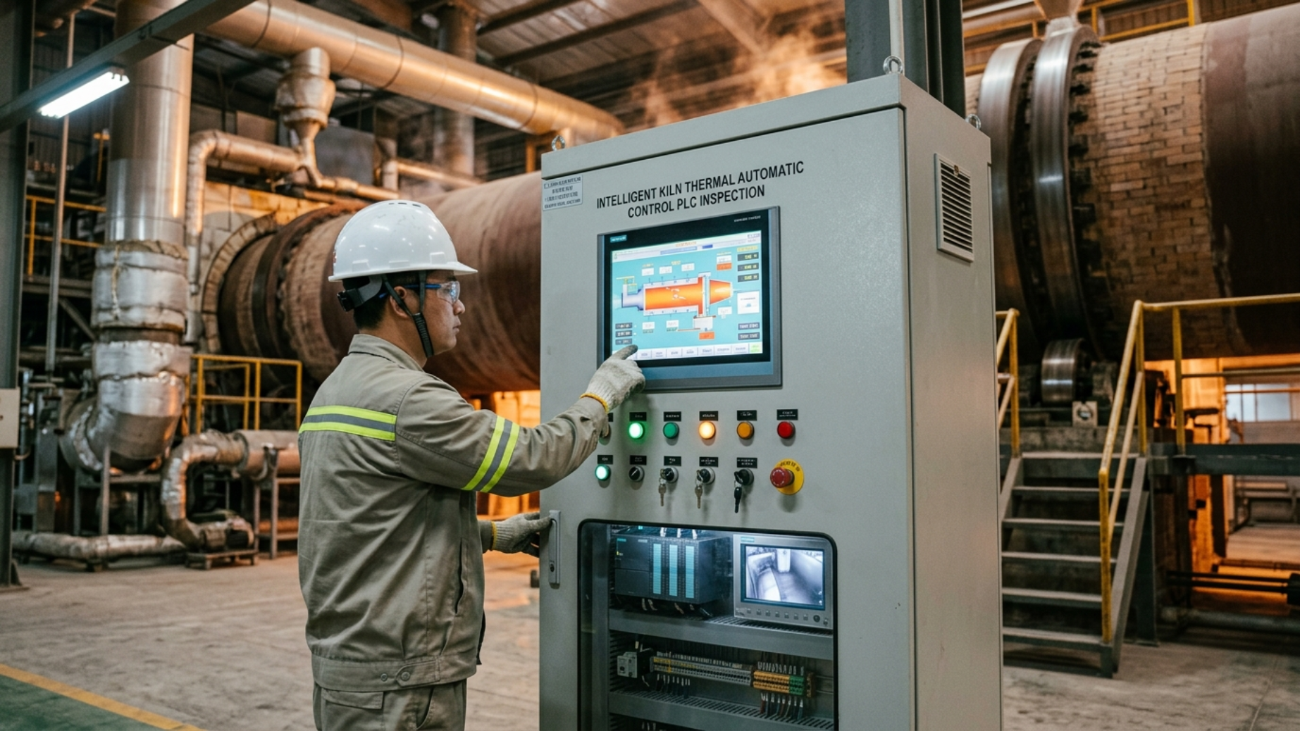 智能窑炉热工自控PLC巡检控制柜